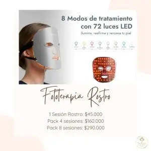 Fototerapia Rostro