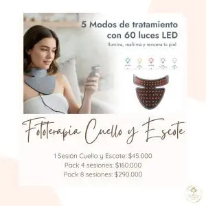 Fototerapia Cuello y Escote